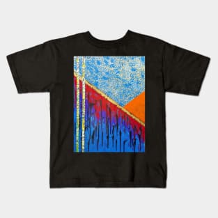 Pollution - Original Abstract Painting Kids T-Shirt